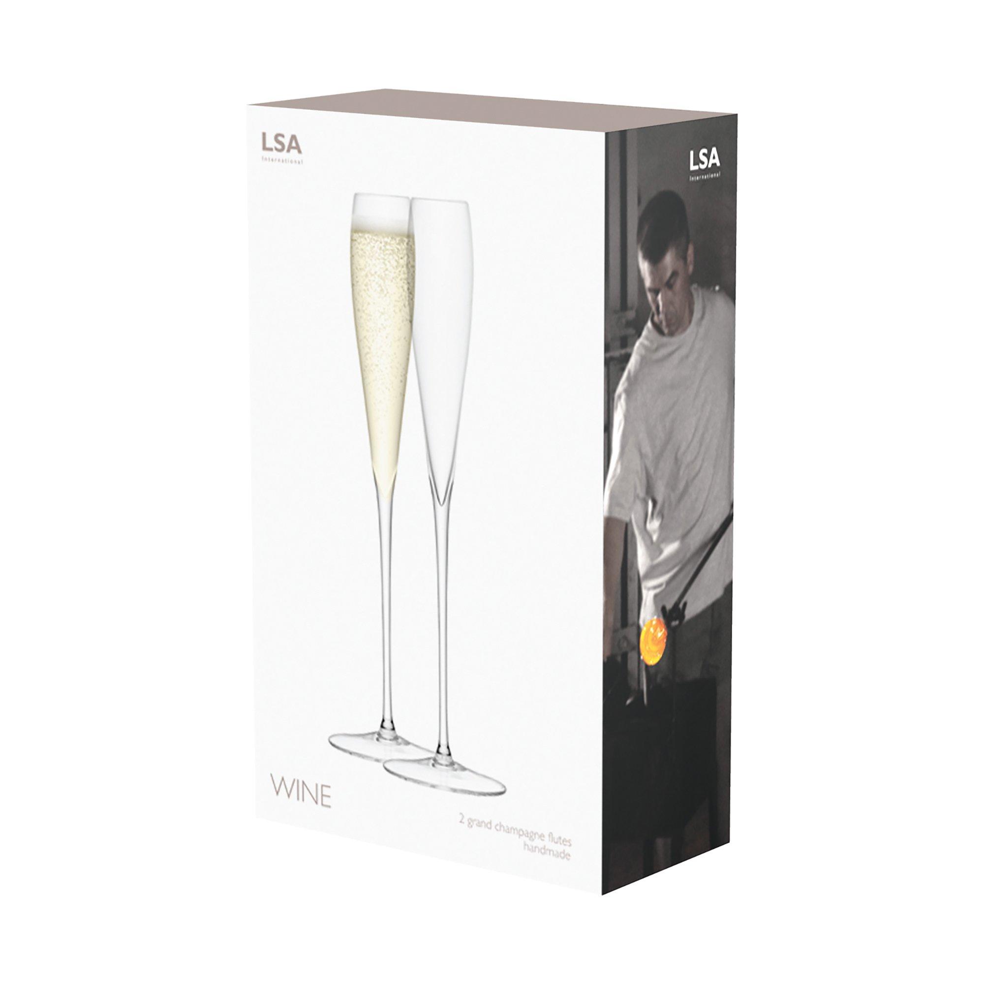 LSA Bicchiere da champagne 2 pezzi Wine 
