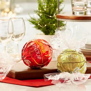 Lindt XMAS Lindor Milch Maxi Ball 