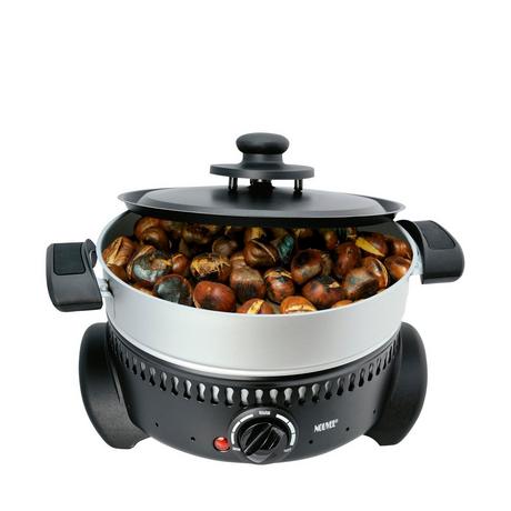 NOUVEL Four à marrons Marroni, Crêpe und Grill 3 in 