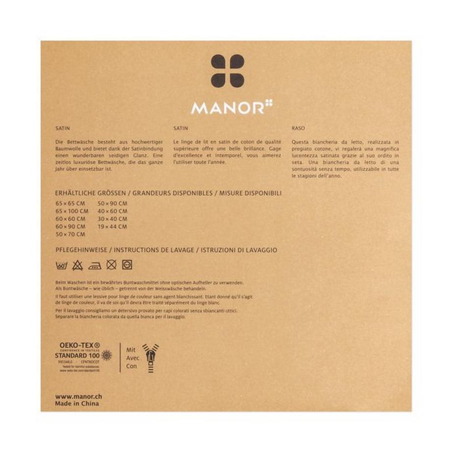 Manor Sateen Luxe Kissenbezug  