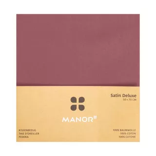 Manor Taie d'oreiller Satin Deluxe 