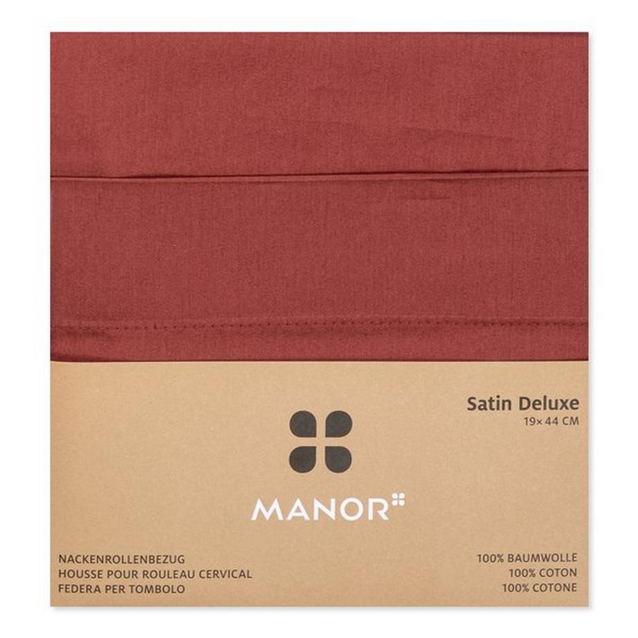Manor Sateen Luxe Housse de traversin  
