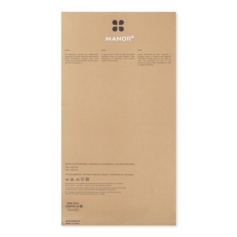 Manor Sateen Luxe Drap  