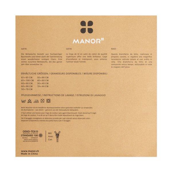 Manor Sateen Luxe Taie d'oreiller  