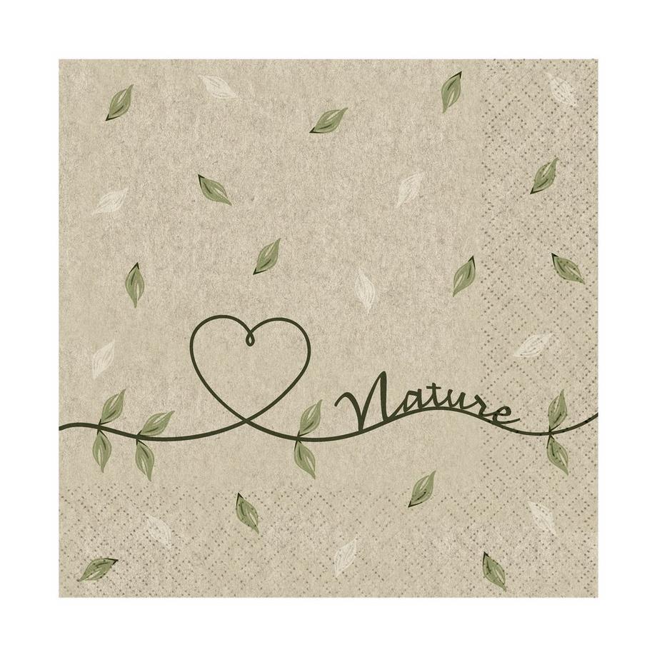 Paper + Design Love of Nature Papierservietten, 20 Stück 
