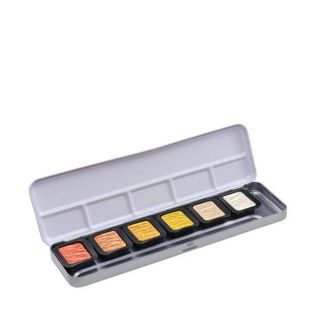 Talens Wasserfarben Set Fine Tec pearlescent colours 