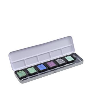 Talens Wasserfarben Set Fine Tec pearlescent colours 