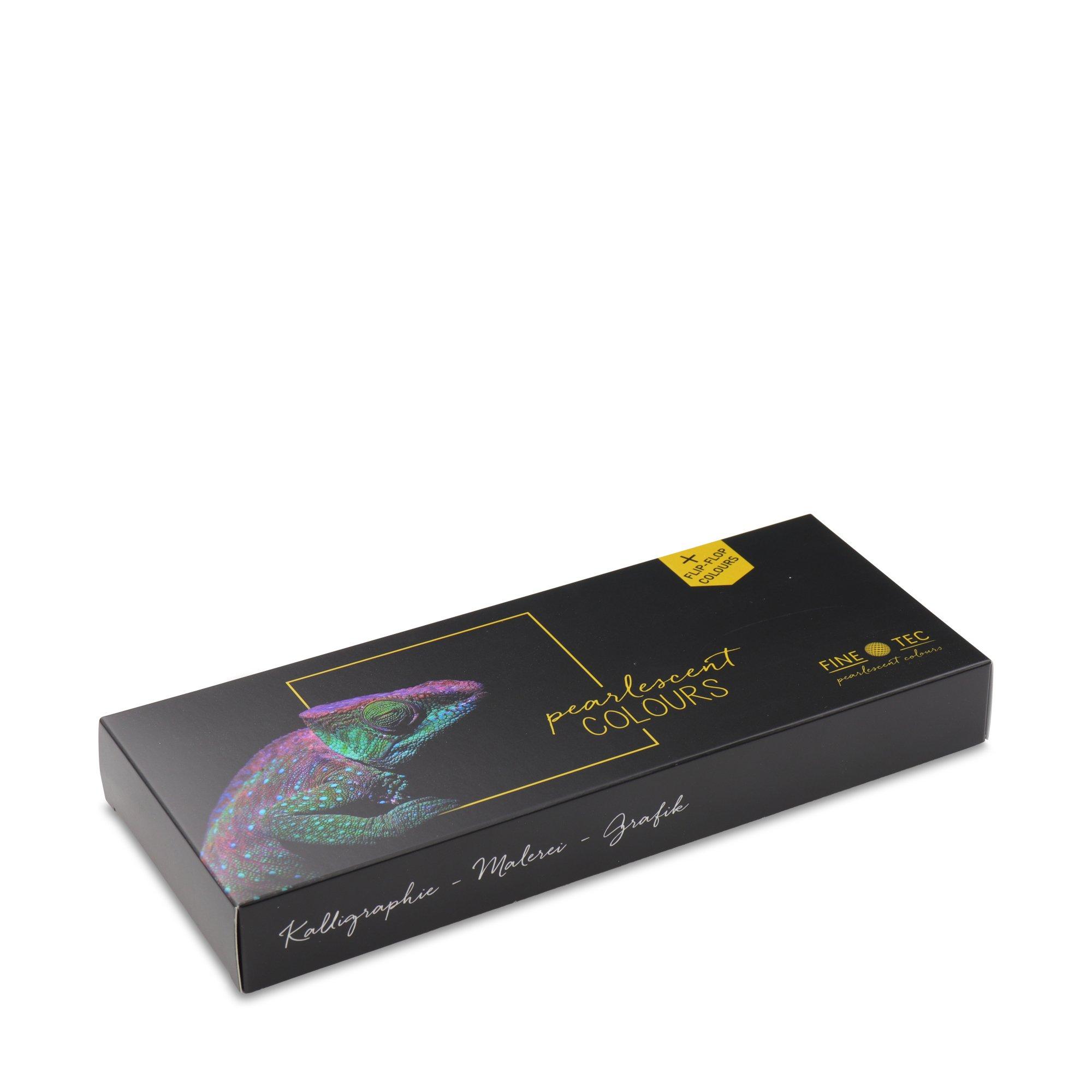 Talens Wasserfarben Set Fine Tec pearlescent colours 
