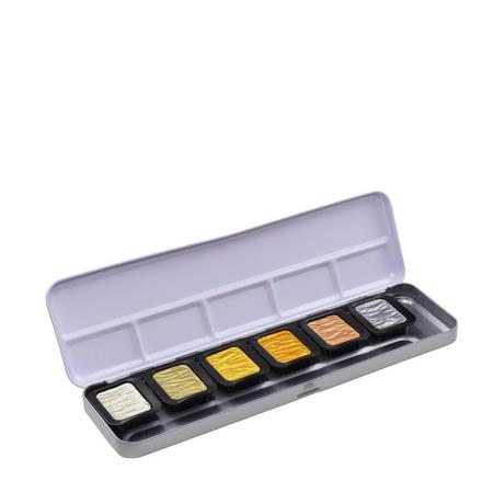 Talens Wasserfarben Set Fine Tec pearlescent colours 