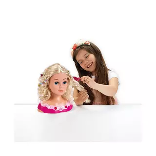 klein Tête de maquillage et de coiffure Emma, Princess Coralie