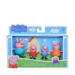 Peppa Pig Familienfiguren 4er-Pack, Zufallsauswahl