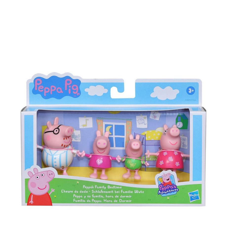 Hasbro  Peppa Pig Familienfiguren 4er-Pack, Zufallsauswahl 