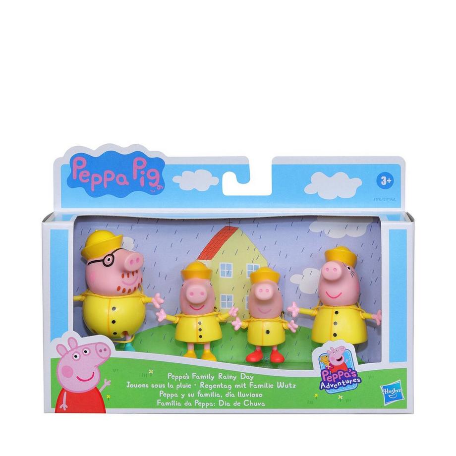 Hasbro  Peppa Pig Familienfiguren 4er-Pack, Zufallsauswahl 