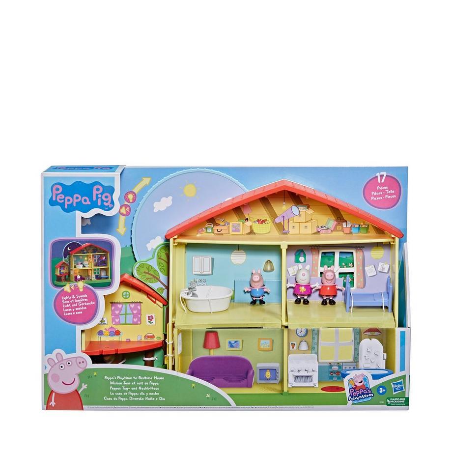 Hasbro  Peppa Pig, La casa del giorno e della notte di Peppa 