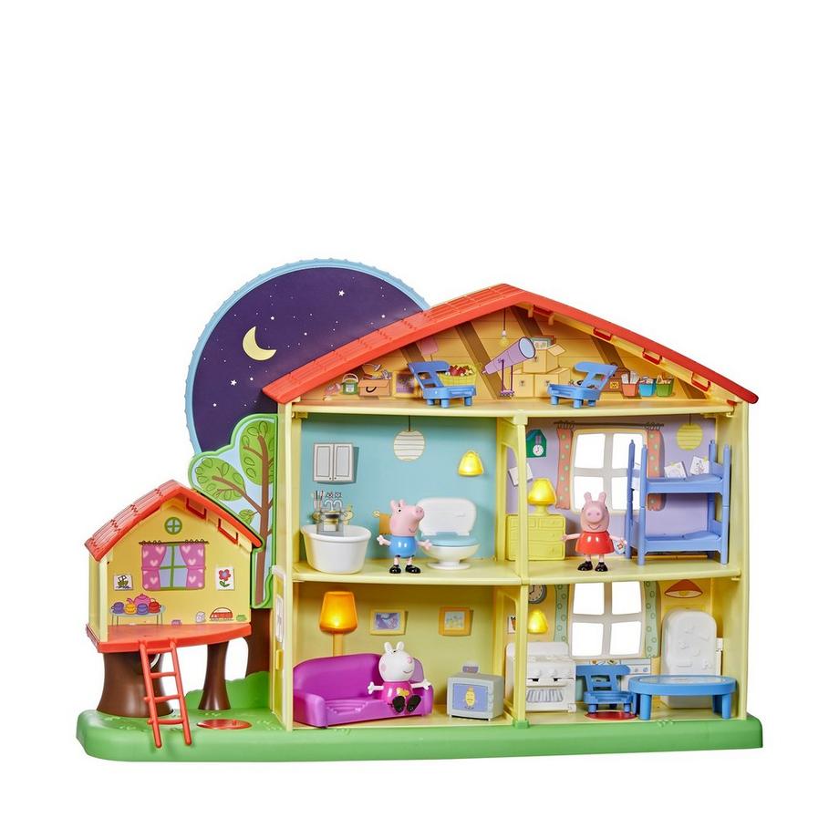 Hasbro  Peppa Pig, La casa del giorno e della notte di Peppa 
