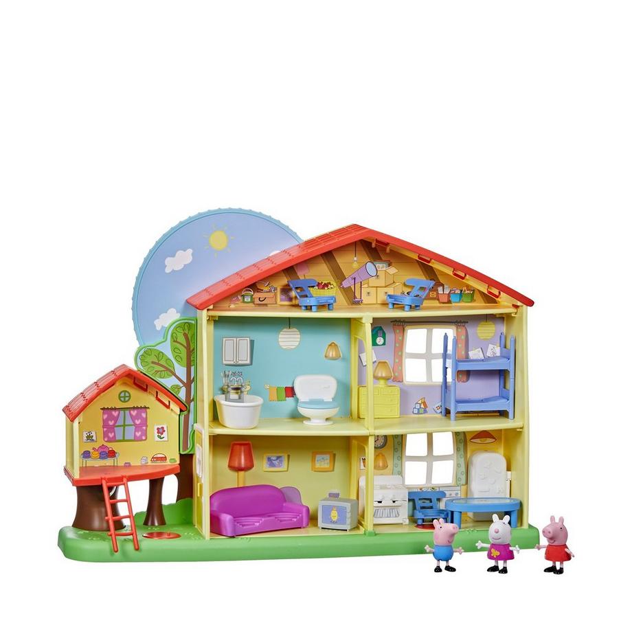 Hasbro  Peppa Pig, La casa del giorno e della notte di Peppa 