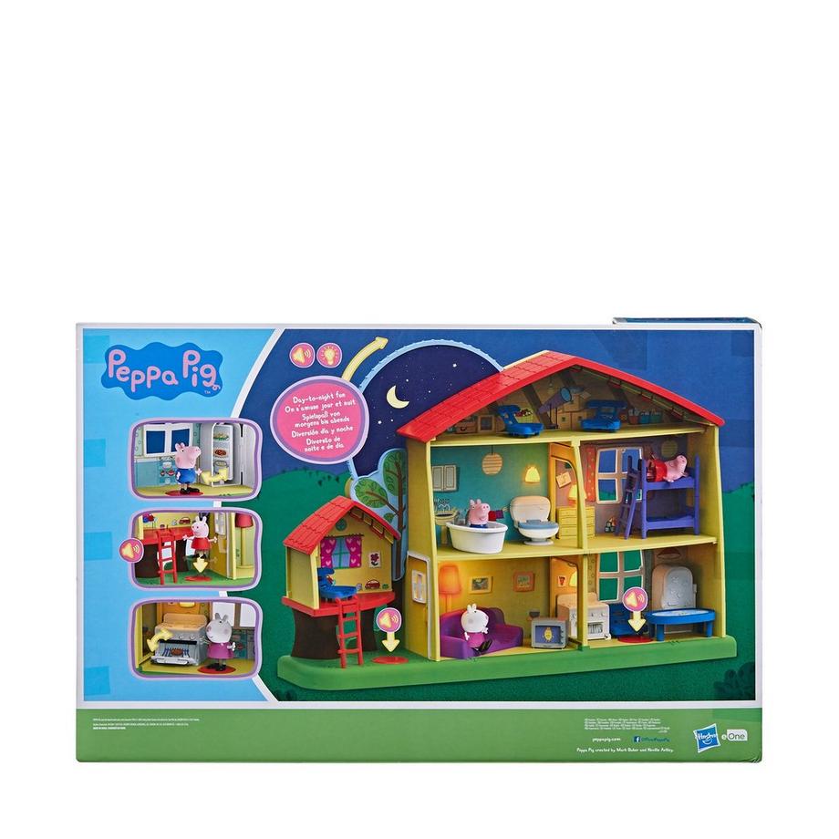 Hasbro  Peppa Pig, La casa del giorno e della notte di Peppa 