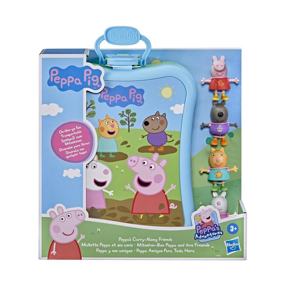 Hasbro  Peppa Pig, Mitnehm-Box Peppa und ihre Freunde 