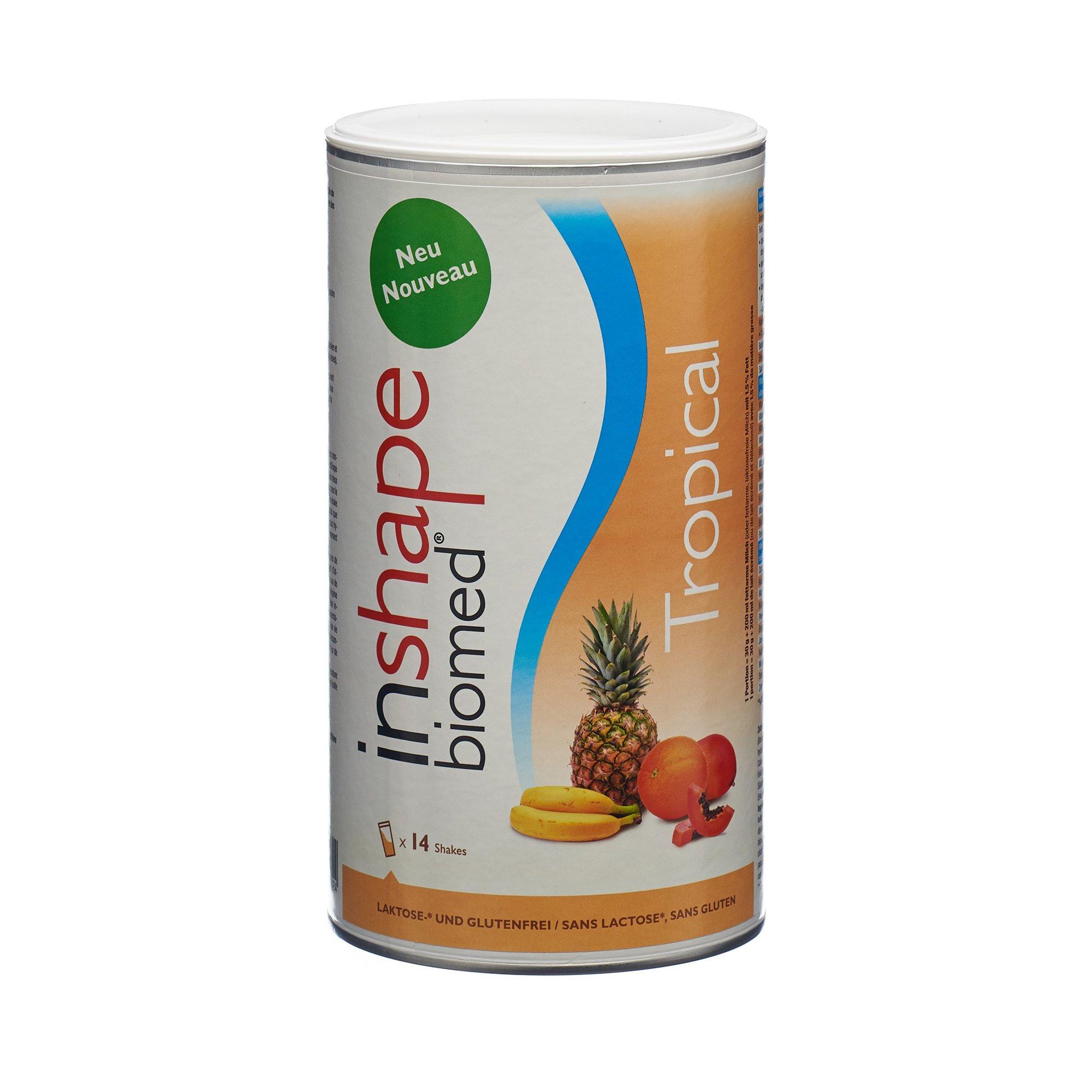 Image of inshape Biomed Pulver Tropical - 420 g