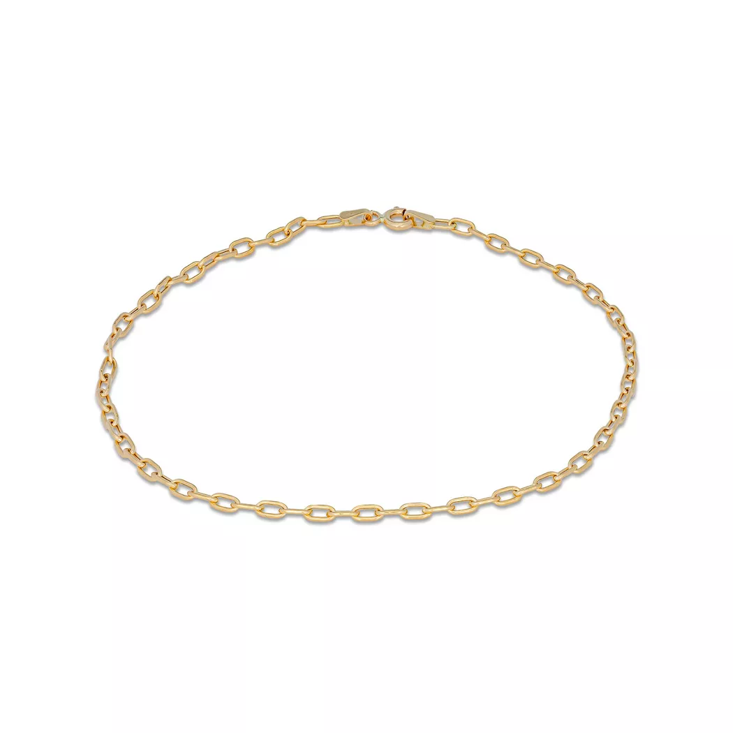 L' Atelier Gold 18 Karat by Manor - Fusskette, 24cm, Gelbgold