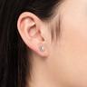ZEN DIAMOND  Boucles d'oreilles avec pierre 
