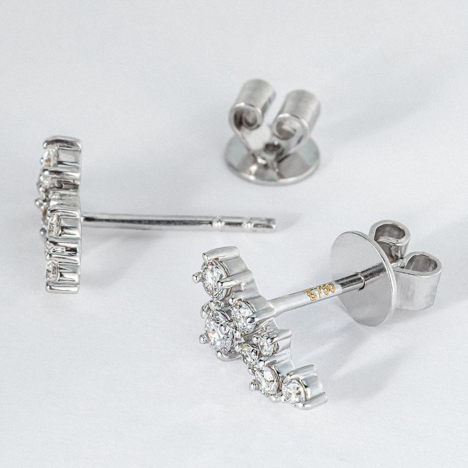 ZEN DIAMOND  Ohrstecker mit Stein 