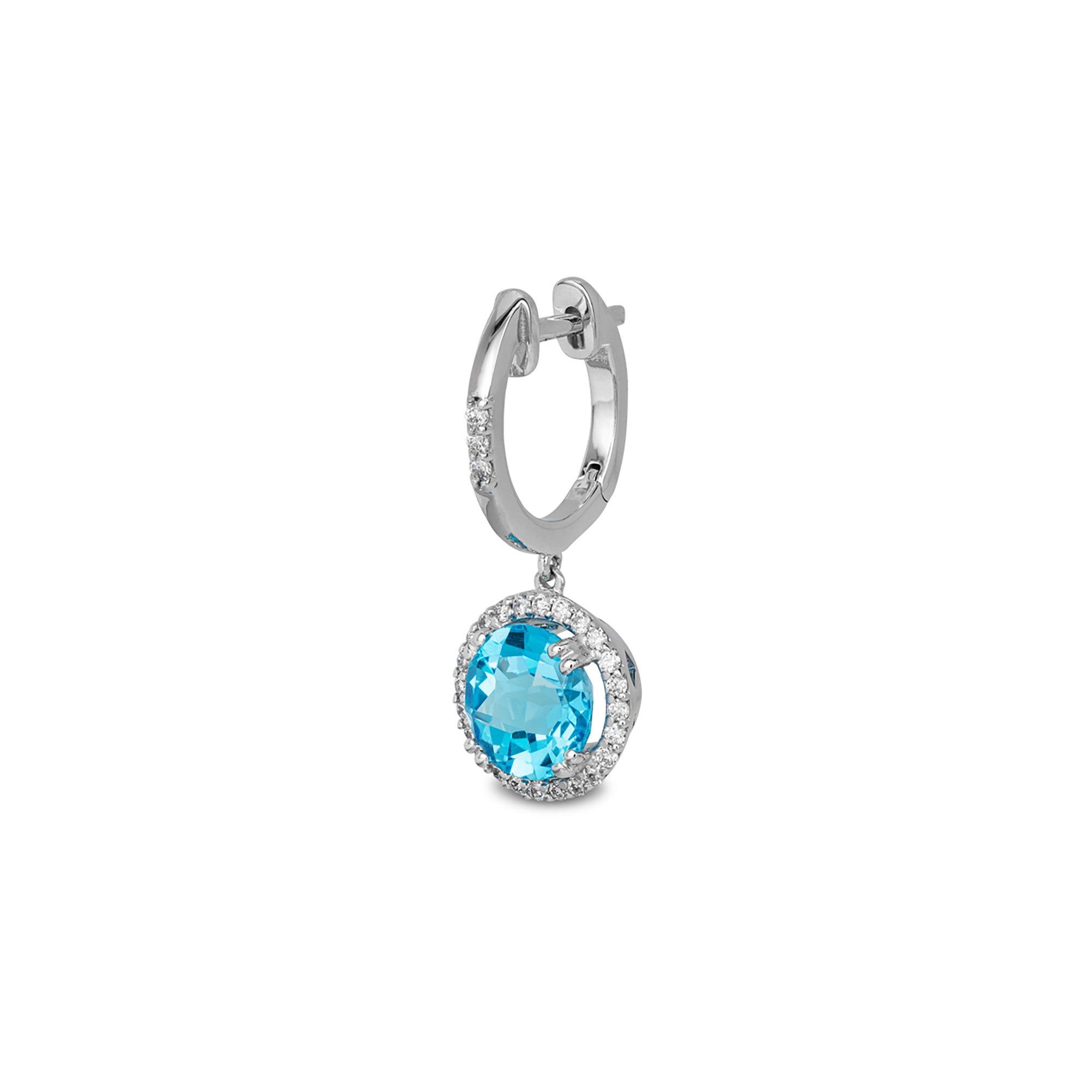ZEN DIAMOND  Boucles d'oreilles avec pierre 