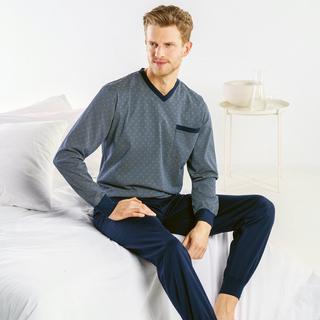 ISA bodywear Pyjama lang Pyjama-Set 