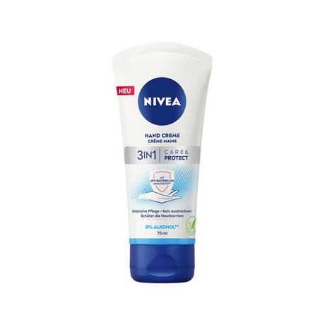 NIVEA 3in1 Care&Protect 3in1 Care & Protect Anti-Bakteriell Hand Creme 