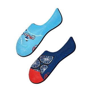 Many Mornings The Bicycle Footies Protège-bas  