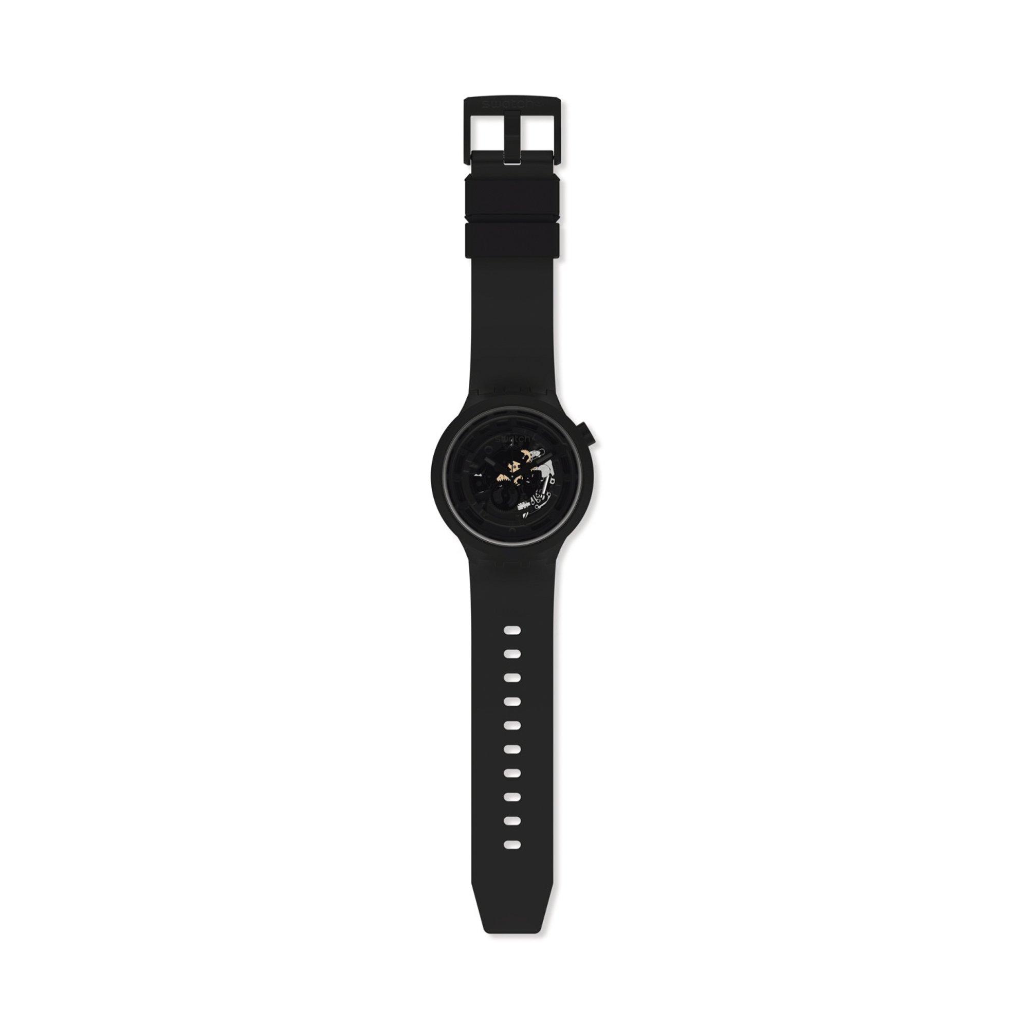 swatch BIG BOLD BIOCERAMIC C-BLACK Analoguhr 