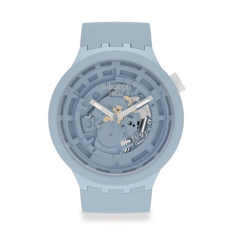 swatch BIG BOLD BIOCERAMIC C-BLUE Horloge analogique 