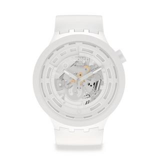 swatch BIG BOLD BIOCERAMIC C-WHITE Analoguhr 