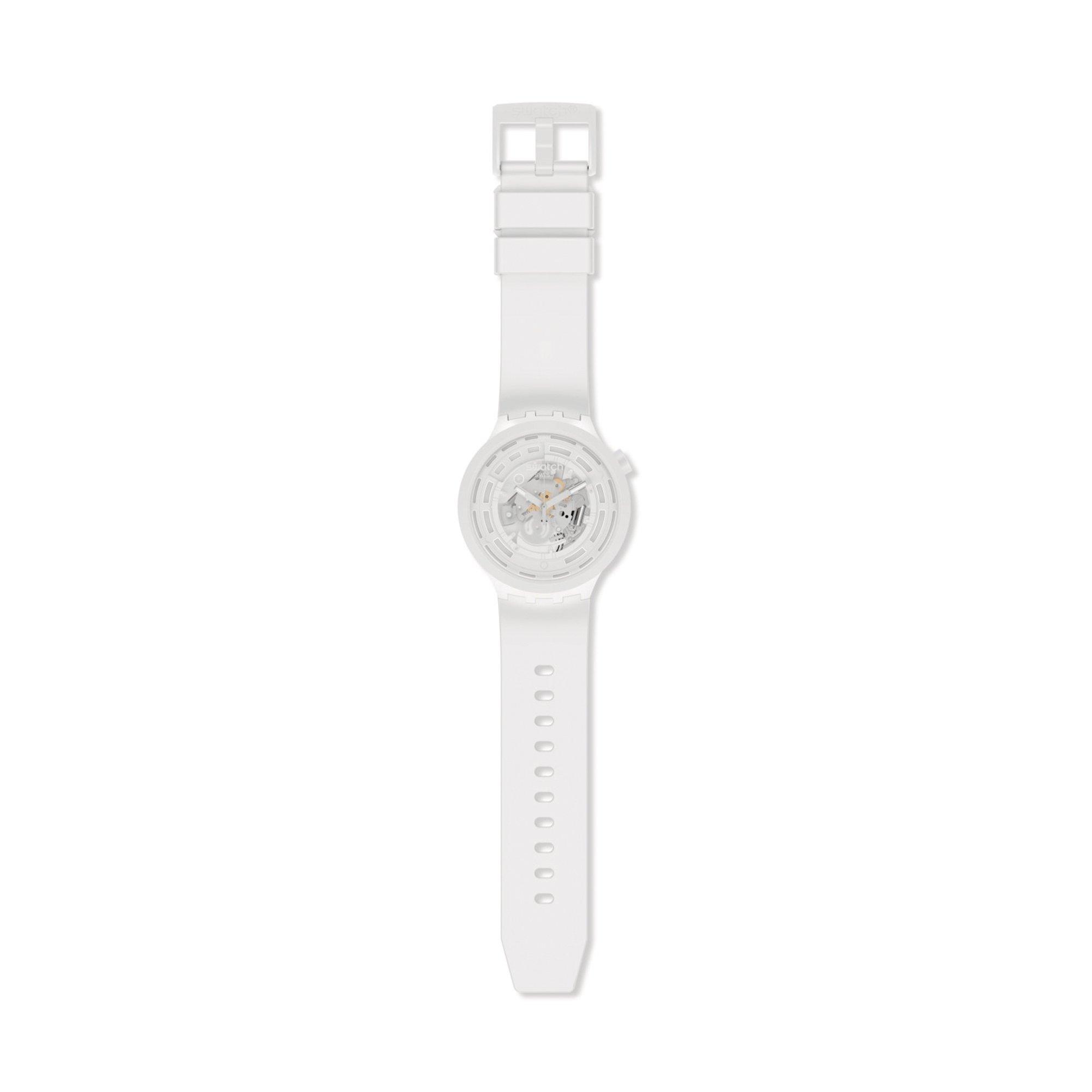 swatch BIG BOLD BIOCERAMIC C-WHITE Orologio analogico 