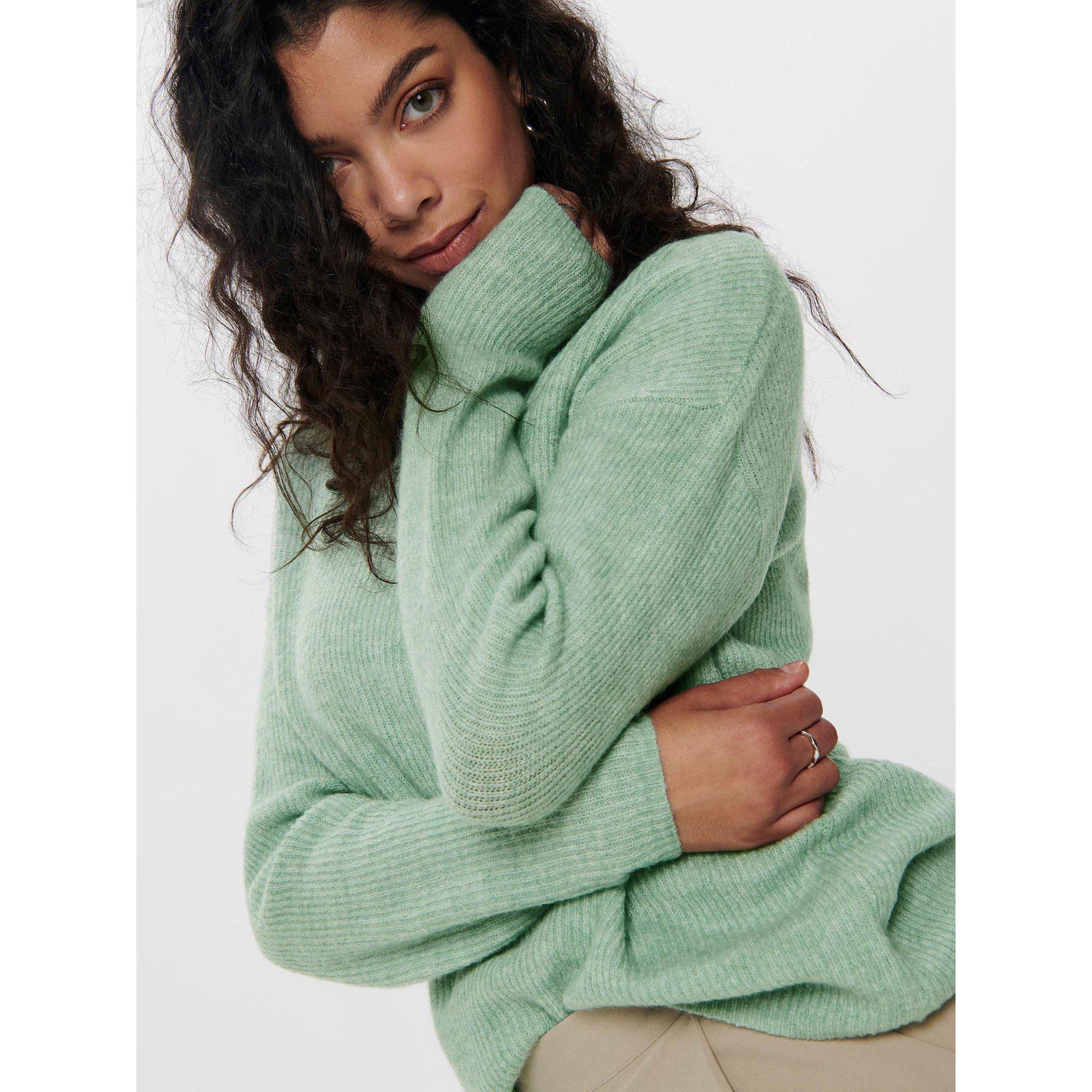 ONLY Pull Col V Chiné  