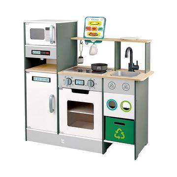 Spielküche mit lustiger Bratpfanne