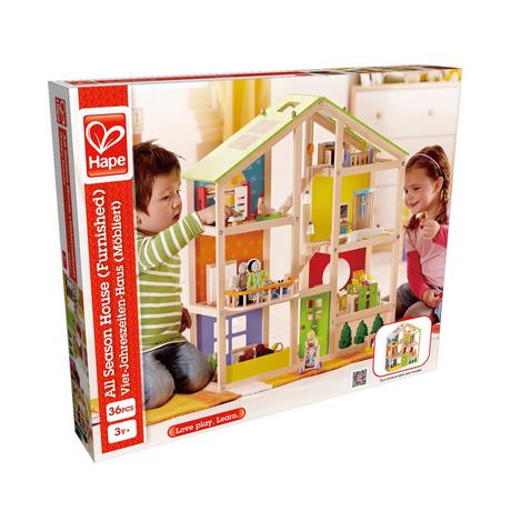 Hape  Vier-Jahreszeiten-Haus (Möbliert) 