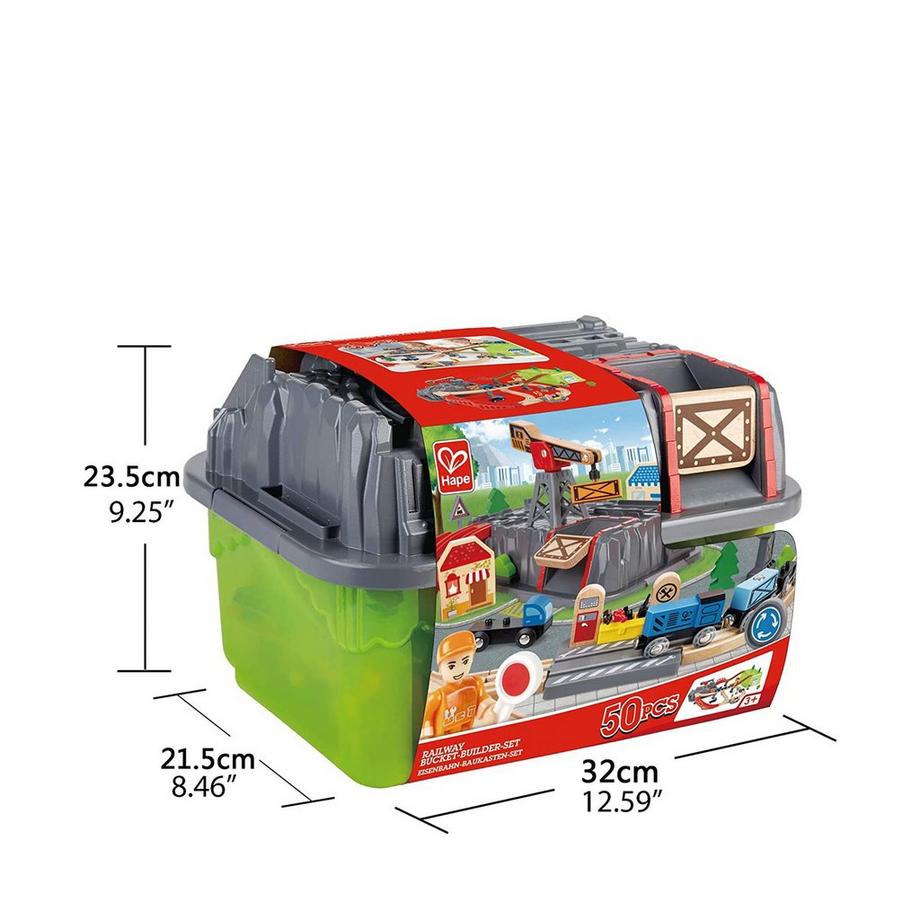 Hape  Eisenbahn-Baukasten-Set 