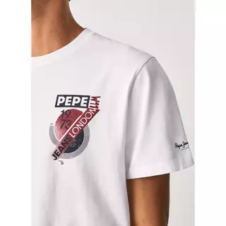 Pepe Jeans T-Shirt RICO Blanc