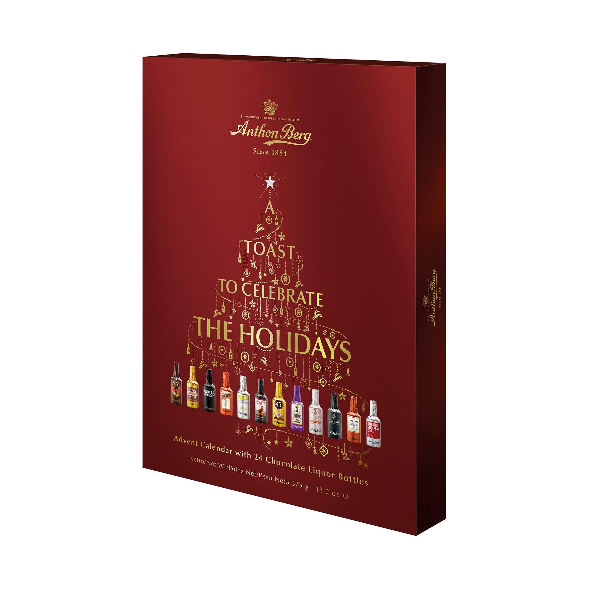 Anthon Berg Calendario dell'Avvento al cioccolato con liquore  