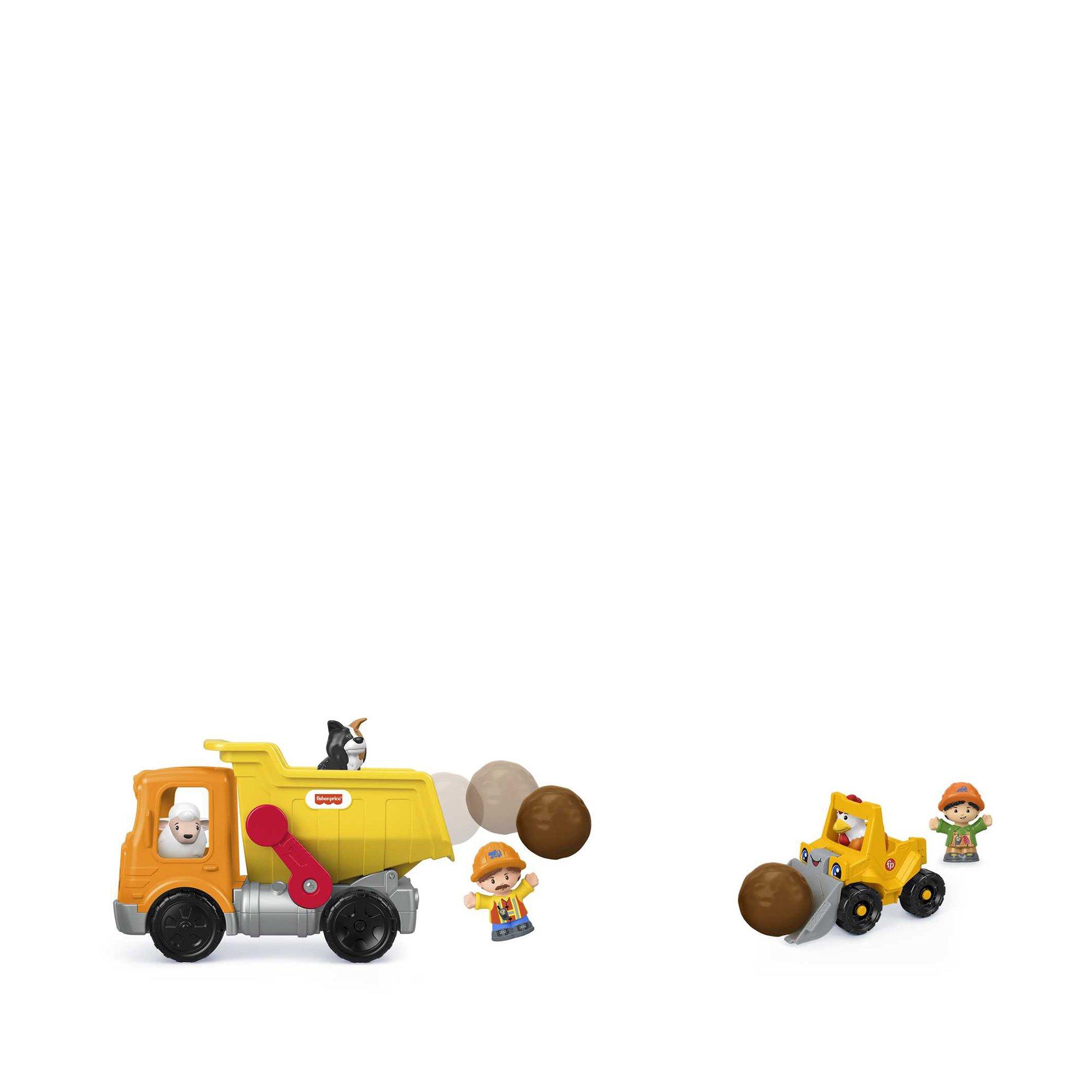 Fisher Price  Little People Cantiere Carica e Impara 