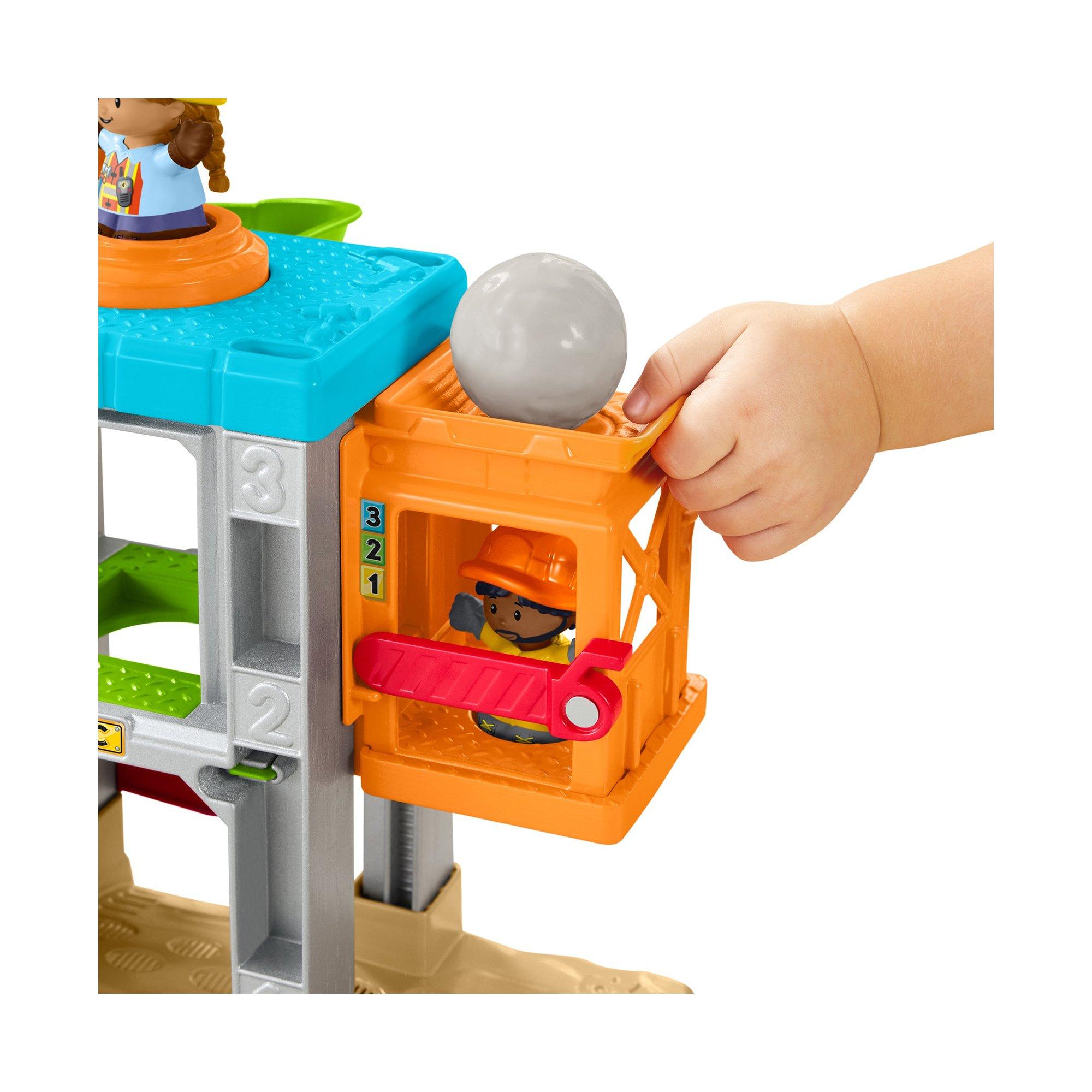 Fisher Price  Little People Cantiere Carica e Impara 