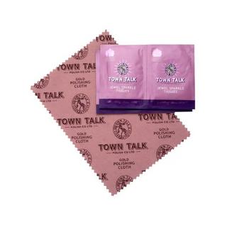 Town Talk Clean & Polish  Set soin bijoux or 
