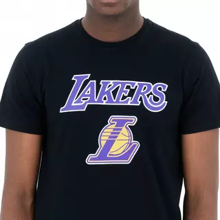 NEW ERA NBA LA Lakers T-Shirt Black