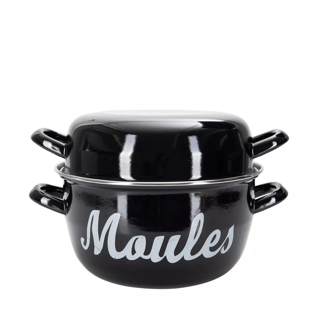 Nouvel - Muscheltopf, 25CM/5L, Black