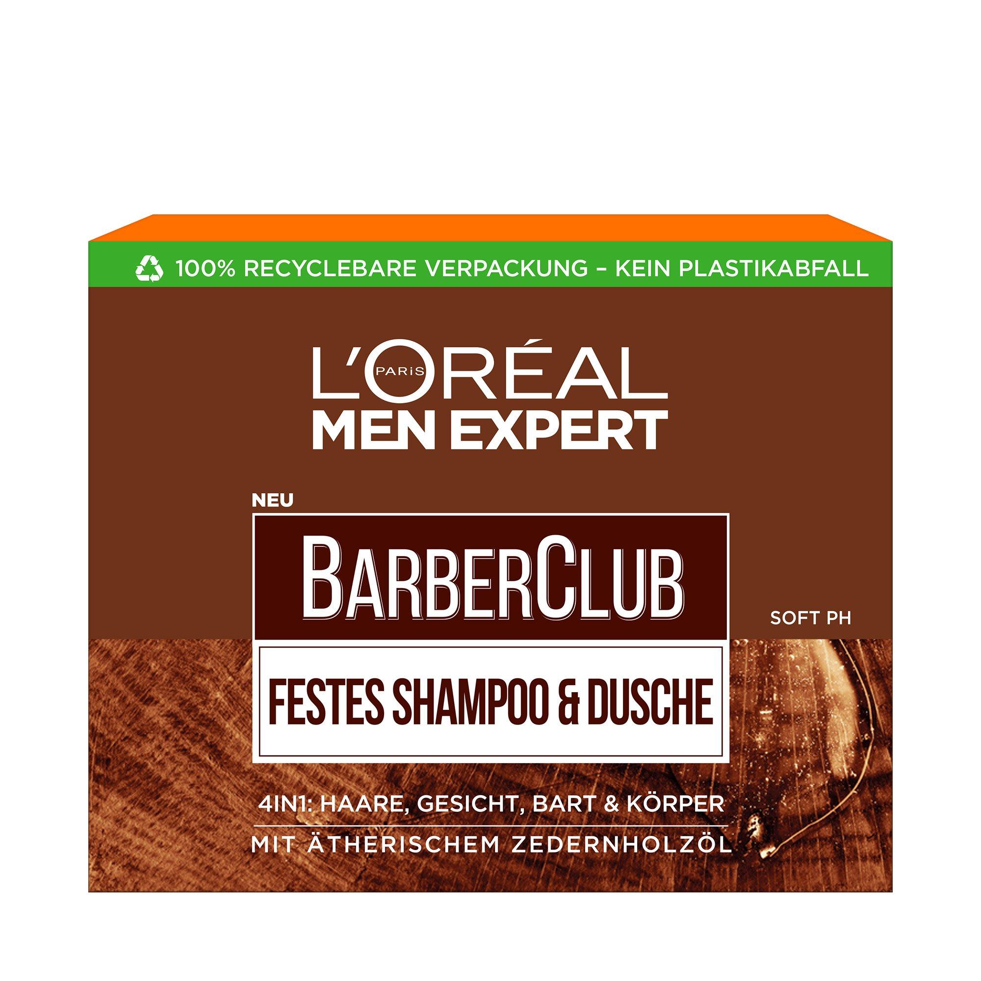 Image of MEN EXPERT Men Expert Barber Club Festes Shampoo & Dusche - 80G
