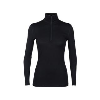 Icebreaker Women Merino 200 Oasis LS Half Zip Thermoshirt, Half-Zip, langarm 