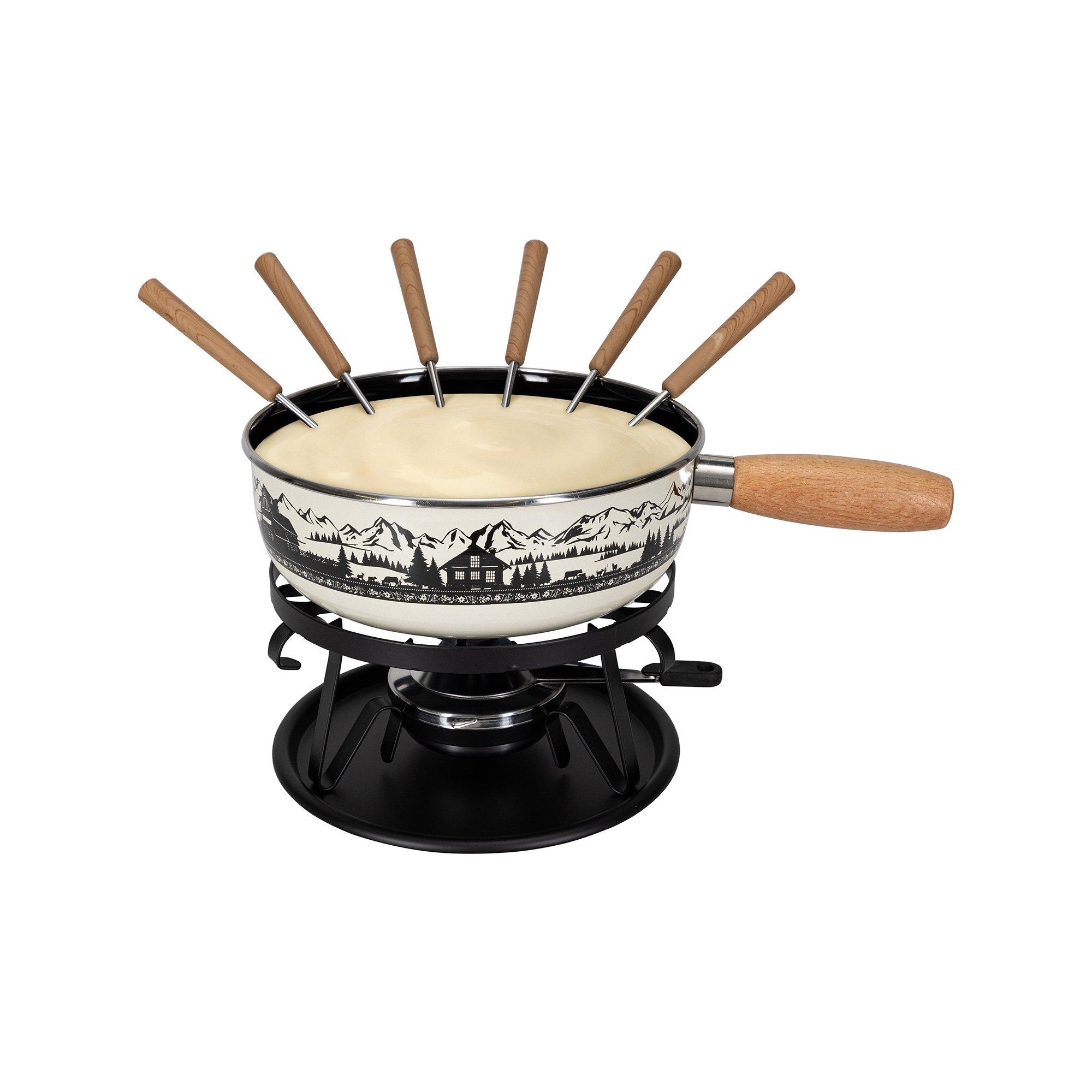 NOUVEL Set per fondue formaggio Maiensäss 