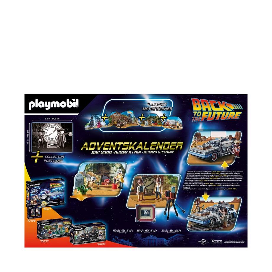 Playmobil  70576 Calendario dell'Avvento "Back to the Future Part III"  