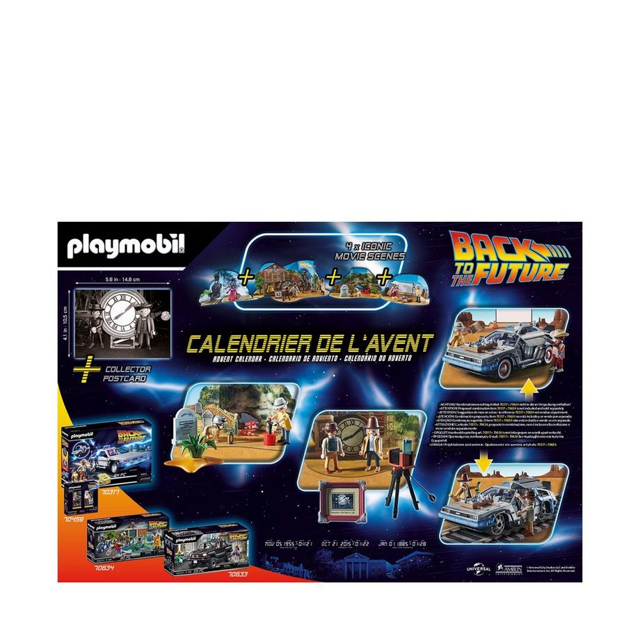 Playmobil  70576 Calendario dell'Avvento "Back to the Future Part III"  